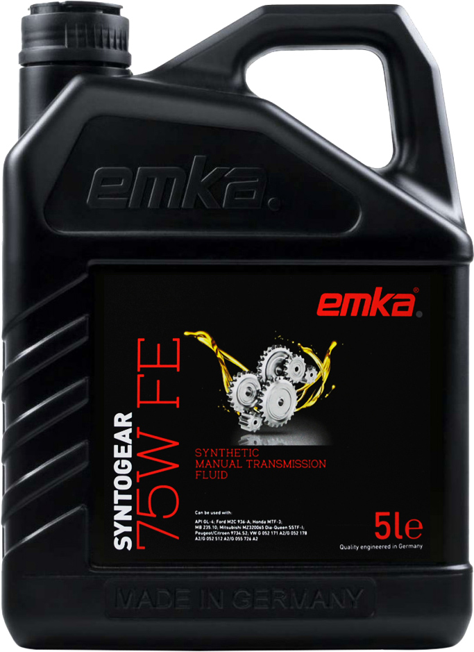 Олива трансмісійна EMKA Syntogear 75W FE 5 л (1120450)